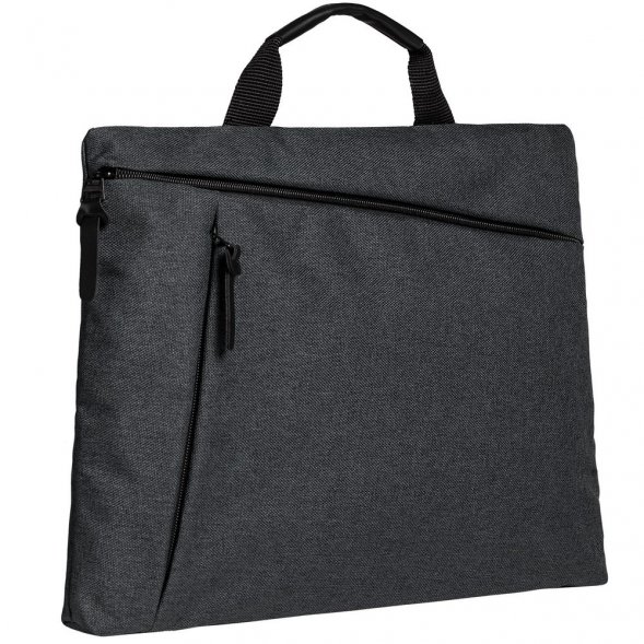 Сумка для документов HotDoc, темно-серая 