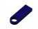 USB 2.0-флешка на 8 Гб с мини чипом и круглым отверстием, синий 