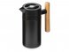 Вакуумный термокувшин Arctic с ситечком, 1200мл, черный 
