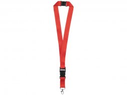 Ланъярд Berra со съемным креплением, красный