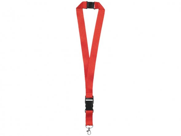 Ланъярд Berra со съемным креплением, красный 