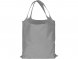 Складная сумка Reviver из переработанного пластика, серый 