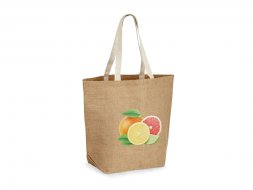 TIZZY. Сумка из джутовой ткани, Натуральный