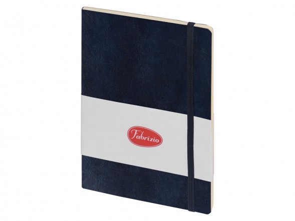 Блокнот А5 Fabrizio, 64 листа, темно-синий 