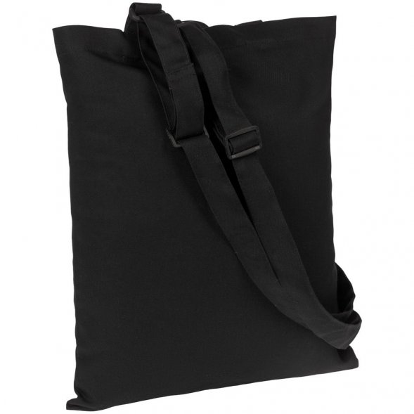 Сумка для покупок с регулируемыми ручками Leta, черная 