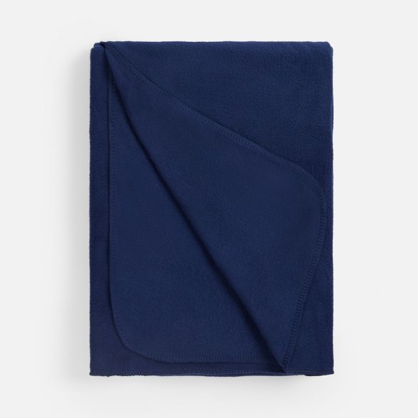 Флисовый плед Warm&amp;amp;Peace XL, синий 