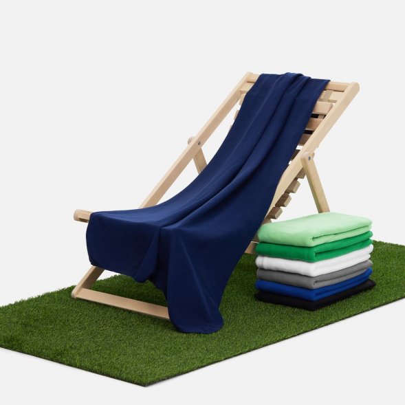 Флисовый плед Warm&amp;amp;Peace XL, синий 