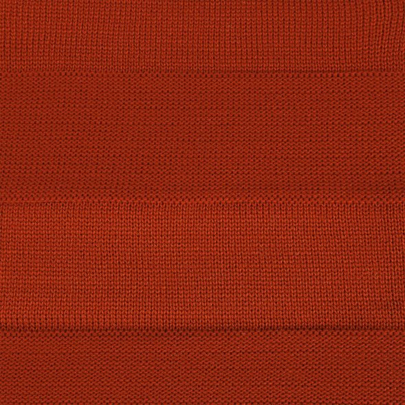 Плед Pleat, коричневый (терракота)