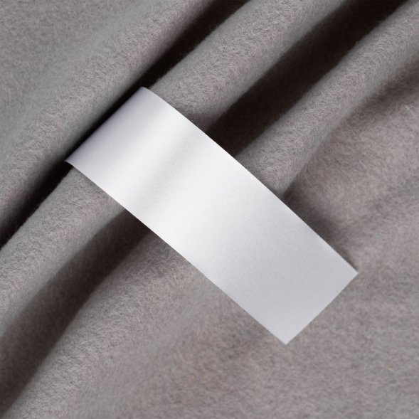 Лента сатиновая Satin 35 L, белая, 110 см 