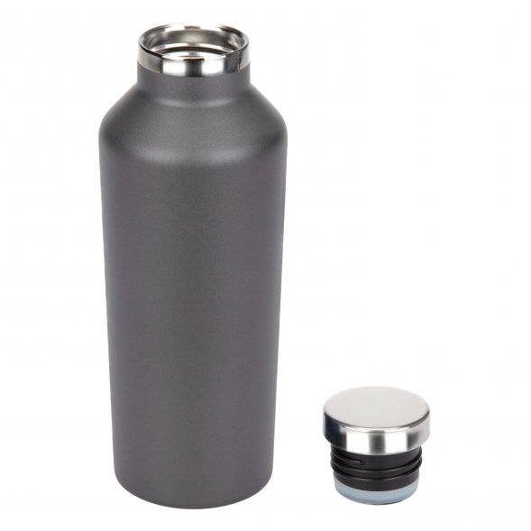 Термобутылка вакуумная герметичная Asti, серая 