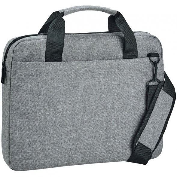 Сумка для ноутбука Graphs, светло-серая 