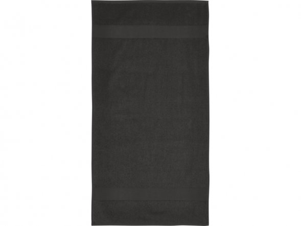 Хлопковое полотенце для ванной Charlotte 50x100 см с плотностью 450 г/м2, антрацит 
