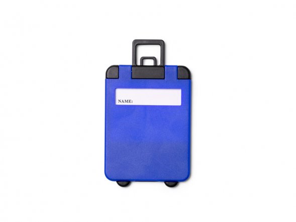 Багажная бирка CHARTER, королевский синий 