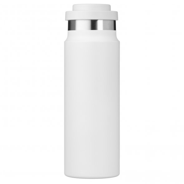 Термобутылка вакуумная герметичная Allegra, белая 