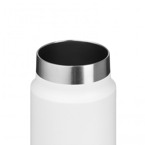 Термобутылка вакуумная герметичная Allegra, белая 