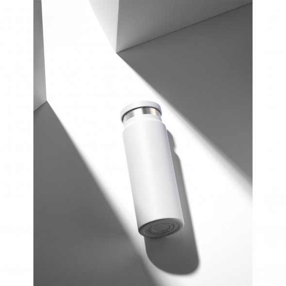 Термобутылка вакуумная герметичная Allegra, белая 