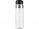 Бутылка для воды Pallant , тритан, 700мл, прозрачный/черный 