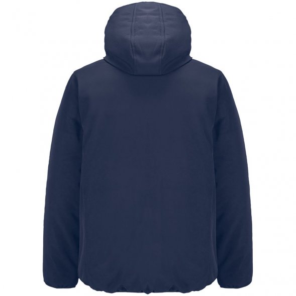 Куртка софтшелл с капюшоном мужская Falcon Men, синяя 