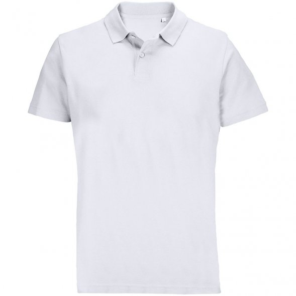 Рубашка поло унисекс Pulse, белая 