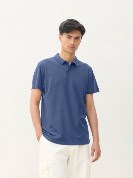 Рубашка поло унисекс Pulse, белая 