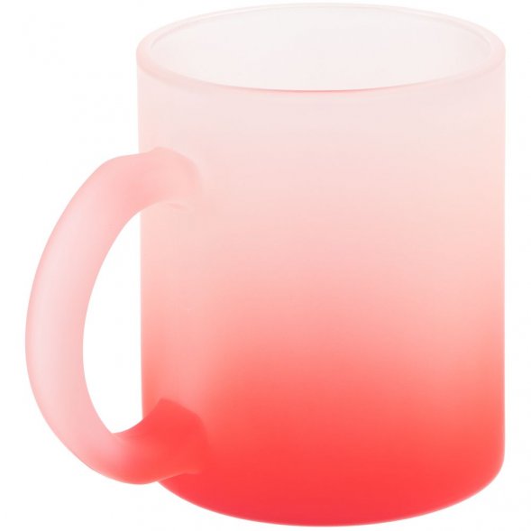 Кружка Grade Fade для сублимационной печати, матовая, красная 