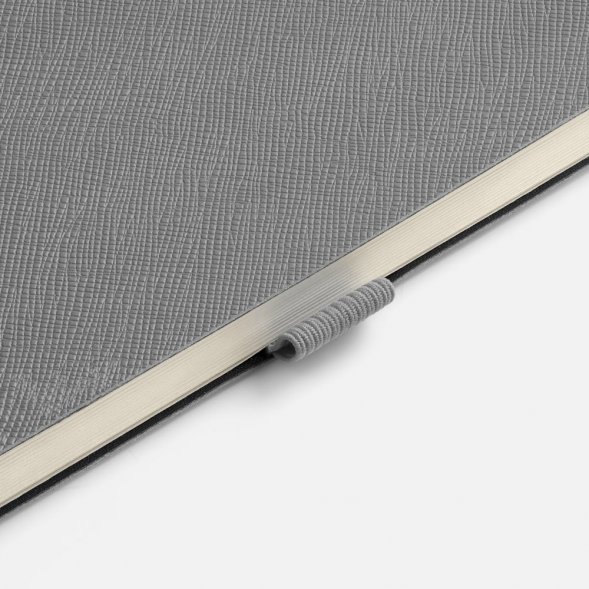 Ежедневник Lungo, недатированный, серый 