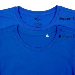 Футболка женская T-bolka Stretch Lady, ярко-синяя (royal)