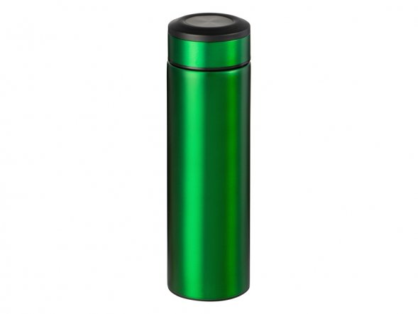 Термос Confident Metallic 420мл, зеленый 