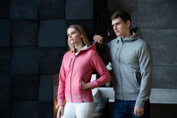 Толстовка мужская Parkwick красный меланж 