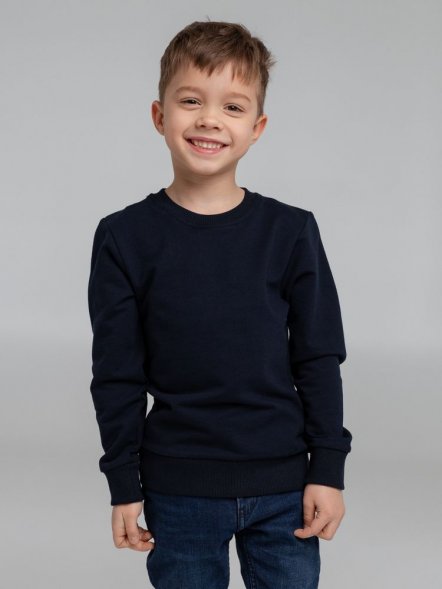 Свитшот детский Toima Kids 2.0, темно-синий 
