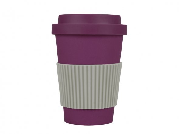 Термокружка Muffin из натуральных волокон, фиолетовый 