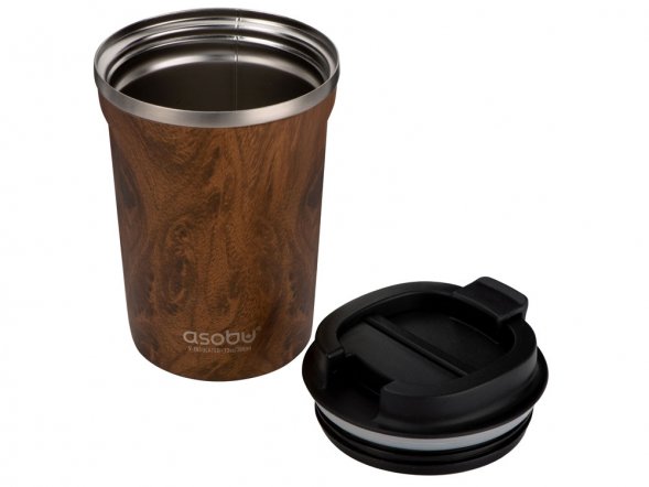 Термокружка CAFe COMPACT, 380 мл, wood 