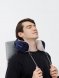 Дорожная подушка-массажер inRelax, синяя 