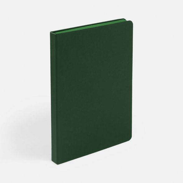 Ежедневник Shall, недатированный, зеленый 