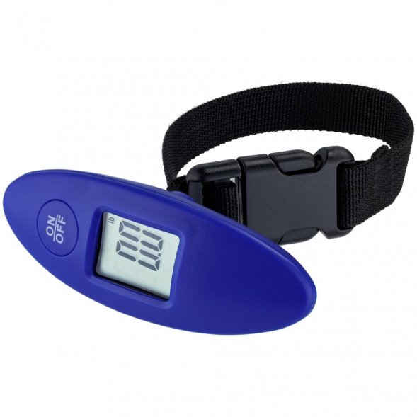 Дорожные весы Ponder, синие 