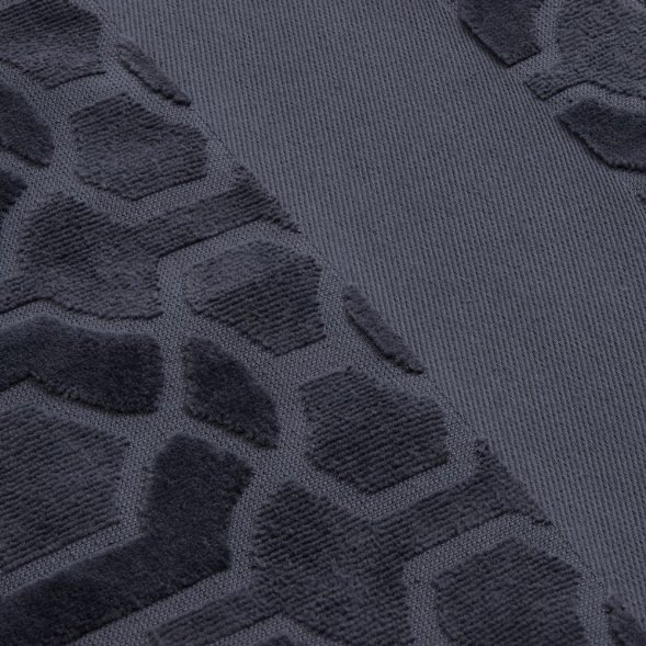 Полотенце Velin, большое, темно-серое 