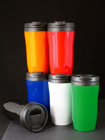 Термостакан Sagga, черный 