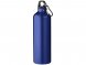 Алюминиевая бутылка для воды Oregon объемом 770 мл с карабином - Синий 