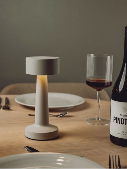 Интерьерная лампа Maris, серая 