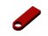 USB 2.0-флешка на 8 Гб с мини чипом и круглым отверстием, красный 