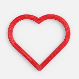 Подвеска Contour, 3D-печать на заказ, сердце