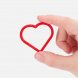 Подвеска Contour, 3D-печать на заказ, сердце 
