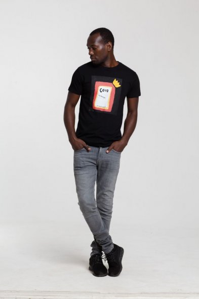 Футболка «Сода», черная 