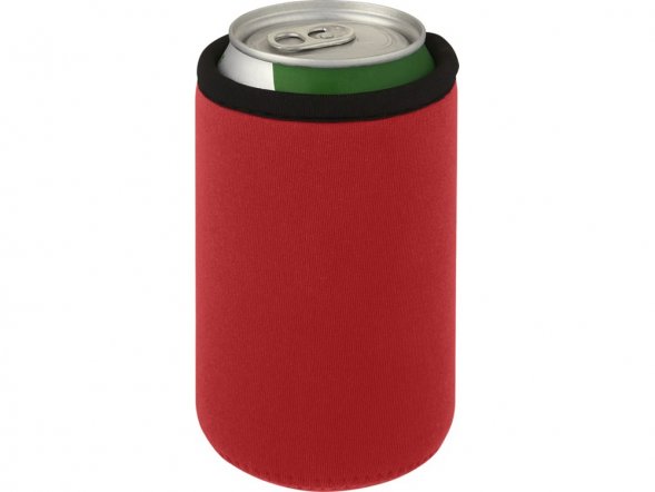 Vrie Держатель-рукав для жестяных банок из переработанного неопрена, красный 