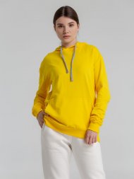 Толстовка с капюшоном Unit Kirenga, желтая