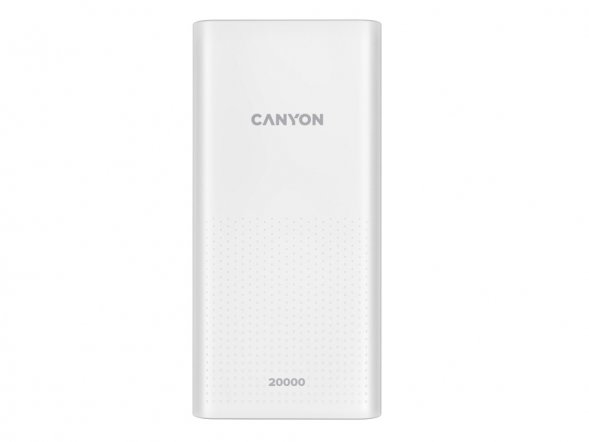 Портативный аккумулятор Canyon PB-2001 (CNE-CPB2001W), белый 
