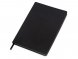 Блокнот А5 Fabrizio, 80 листов, цветной срез, черный 