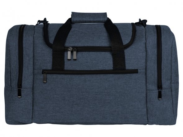 Сумка дорожная Route с двумя боковыми карманами, темно-синий 