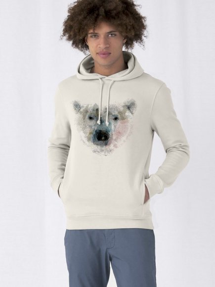 Худи Polar Bro, молочно-белое 