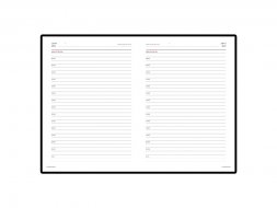 Ежедневник недатированный А6+ Velvet, горчичный